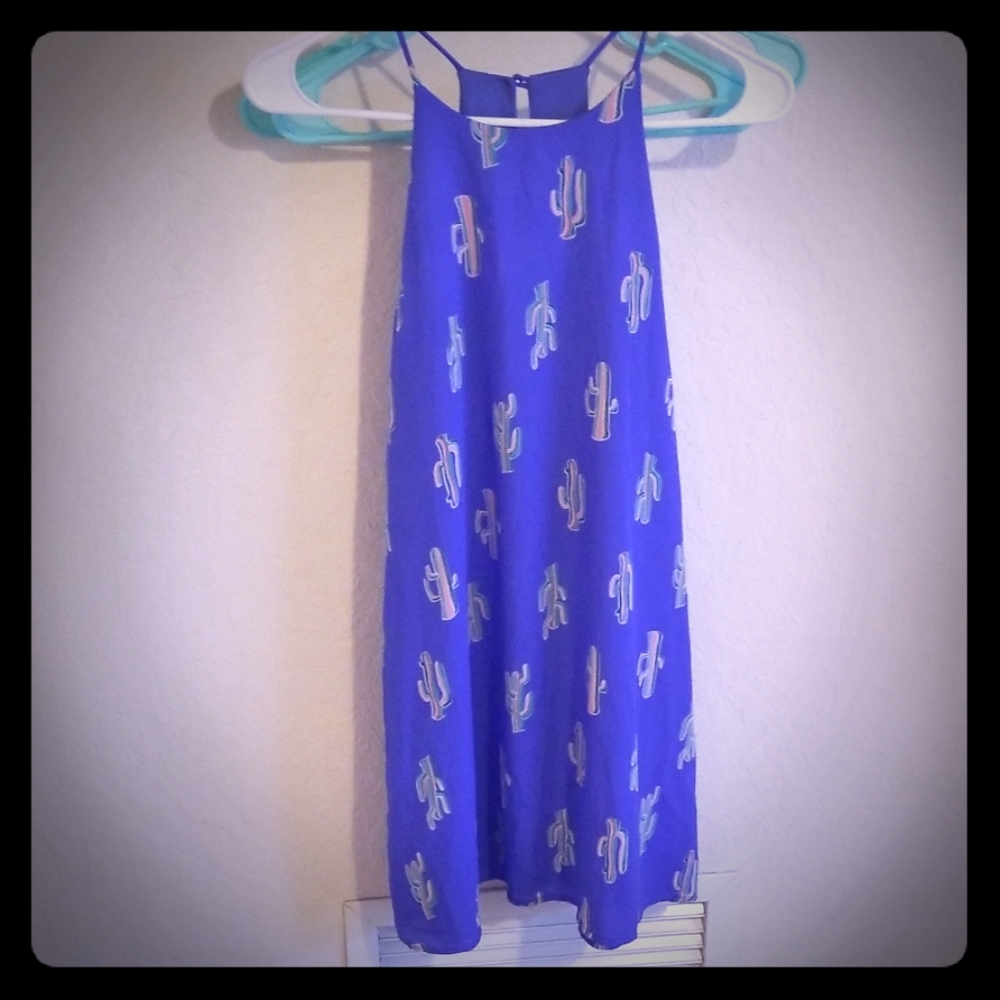 Purple Cactus Dress